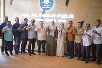 Tingkatkan Kerja Sama, DPRK Sabang Sambangi MPP Nagan Raya