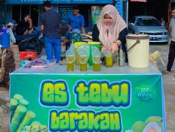 Warga Sabang Antusias Jual Takjil 
