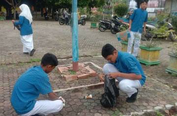 Sekolah di Sabang Bikin Program Bank Sampah 