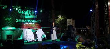 Biyah Arsela-AK04 Tutup Eksebisi Seni Budaya Nusantara 