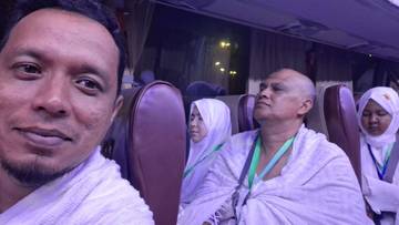 Jemaah Haji Sabang Tiba di Tanah Suci
