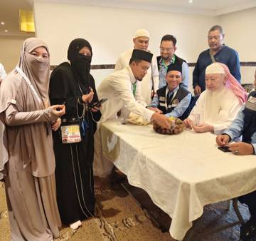 Jemaah Haji Sabang Terima Dana Wakaf Baitul Asyi