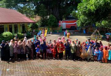 Siswa Sekolah di Sabang Diedukasi Mitigasi Bencana Kebakaran