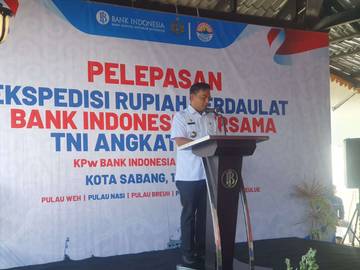 Sabang Sambut Hangat Ekspedisi Rupiah Berdaulat 