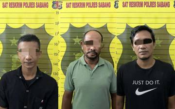 Pelaku Maling Handphone di Sabang Ditangkap