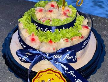 Dimsum Cake, Inovasi Unik Kuliner Kekinian