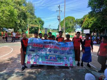 Peringati Hari Anak Nasional, Siswa hidupkan Permainan Tradisional