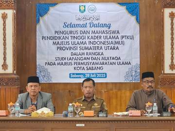 Pemko Sabang Sambut Baik Studi Lapangan MUI