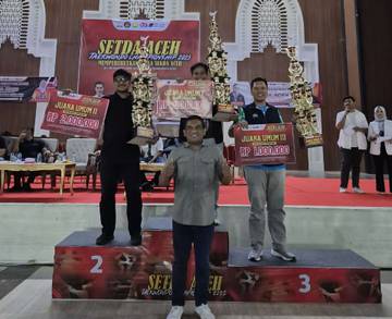 Taekwondo Sabang Juara Umum II Piala Setda Aceh 
