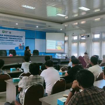 Pelatihan IT Pemuda Cot Ba’u Dorong Ekonomi Kreatif 