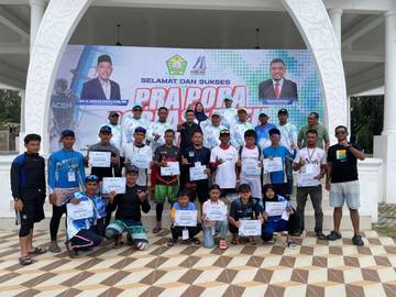 POLRASI Sabang Amankan Tiket PORA 2026 