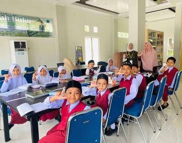 SDIT Arrasudy Wisata Pendidikan ke Perpustakaan Sabang