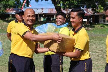 Polres Sabang Gelar Permainan Rakyat Bersama Warga 