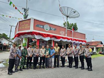 Polda Aceh Revitalisasi Pos Kamling di Sabang