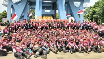 Komunitas Ontahood Moto Adventure Tutup Touring di Sabang