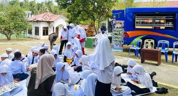 Pustaka Keliling Jangkau Sekolah Terpencil di Sabang