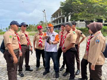 Pramuka dan ORARI Sabang Bersinergi Dalam JOTA-JOTI 2025 