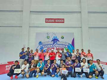 Turnamen Badminton Resmi Ditutup