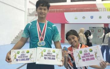 Divya, Atlet Cilik Sabang Ukir Prestasi Gemilang