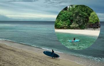 Paddle Board, Cara Asyik Menjelajah Keindahan Laut Sabang