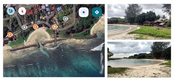  Indahnya Pemandangan Laut Lepas di Pantai Keuramat