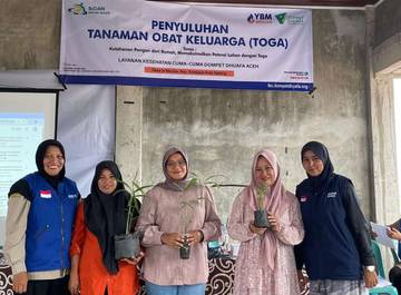 Penyuluhan TOGA Dorong Ketahanan Pangan Rumah Tangga 