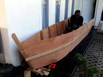 Cara Merakit Perahu Berbahan Plywood