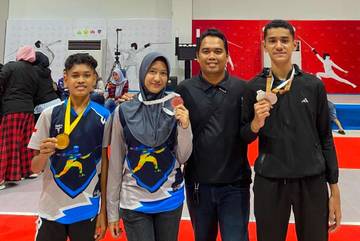 Anggar Sabang Tampil Perkasa Dengan Tiga Medali Kejurda 