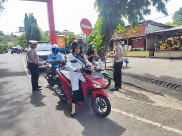 Teguran Pengendara Meningkat Selama Operasi Zebra Sabang