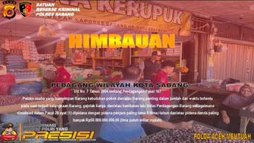 Polres Sabang Ingatkan Ancaman Penimbunan Bahan Pokok 