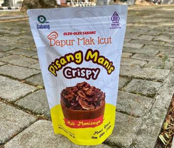 Pisang Manis Crispy, Inovasi Olahan Pisang khas Sabang