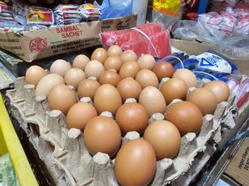 ​Harga Telur Ayam di Sabang Turun Rp54.000 Perpapan