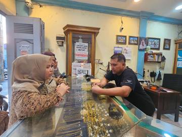 ​Harga Emas Sabang Naik Tembus Rp8,95 Juta