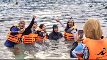 Pesona Bawah Laut Sabang Kian Pikat Turis Malaysia
