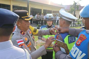 Polres Sabang Gelar Apel Operasi Keselamatan Seulawah 