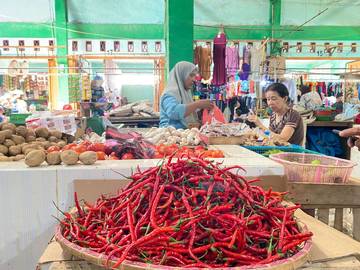 Harga Bumbu Dapur dan Sayur Stabil Sabang