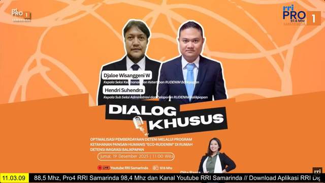 Imigrasi Balikpapan: Eco-Rudenim Ciptakan Lingkungan Kondusif dan Nyaman