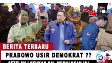 [SALAH] Prabowo Usir Demokrat Dari Koalisinya