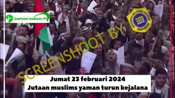 [SALAH]: Aksi Warga Yaman pada 23 Februari 2024