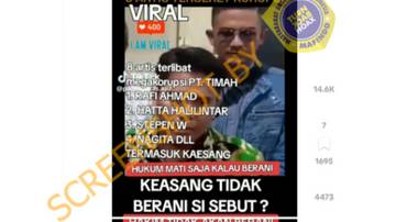 [SALAH] 8 Artis Terseret Megakorupsi PT Timah