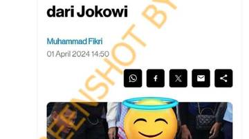 [SALAH] KPU TERIMA PENDAFTARAN GIBRAN KARENA TERIMA SURAT DARI JOKOWI