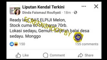 [SALAH]: Harga Elpiji 3 Kg di Kendal Mencapai Rp 70.000