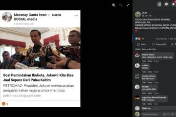  [Cek Fakta] Jokowi Jual Separuh Pulau di Kaltim