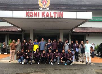 Tim Bola Voli Kaltim Dilepas Menuju Kejurnas U16