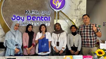 Telkom Regional IV Apresiasi Joy Dental Balikpapan Indibiz