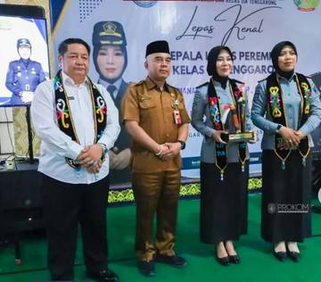 Pimpinan Lapas Perempuan Kelas IIA Tenggarong Berganti