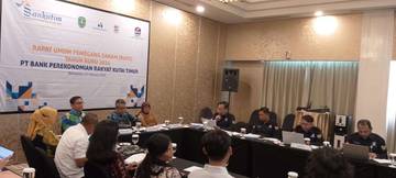 BPR Kutai Timur Gelar Rapat Umum Pemegang Saham   