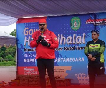 Keseruan Gowes Fun Kukar Idaman 2025 