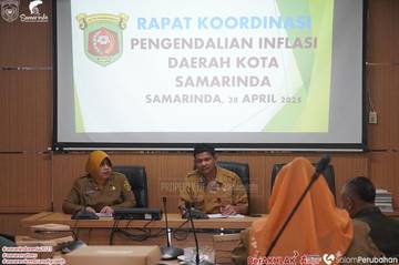Pemkot Gelar Rakor Pengendalian Inflasi Daerah Kota Samarinda
