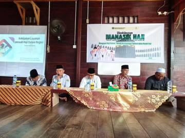 Kemenag Mahakam Ulu Gelar Manasik Haji Tingkat Kabupaten